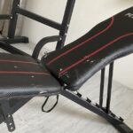 flybirdのベンチの角度を上げてインクラインにしてる状態