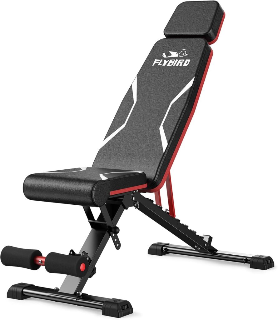 FLYBIRDのヘッドレスト付きベンチ。